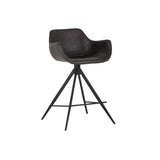 Owen Swivel Counter Stool - Town Grey 360 Degree Swivel