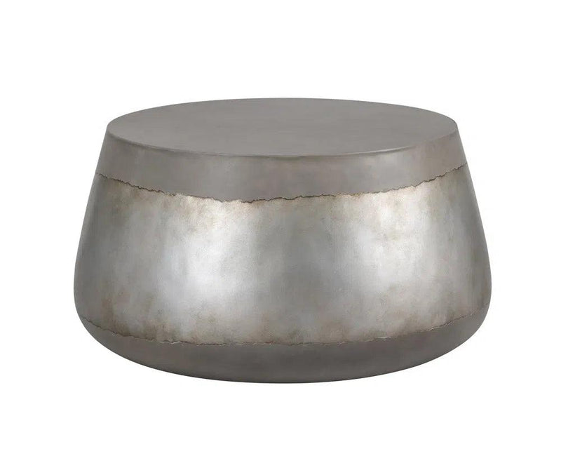 Aries Concrete Outdoor Round Coffee Table