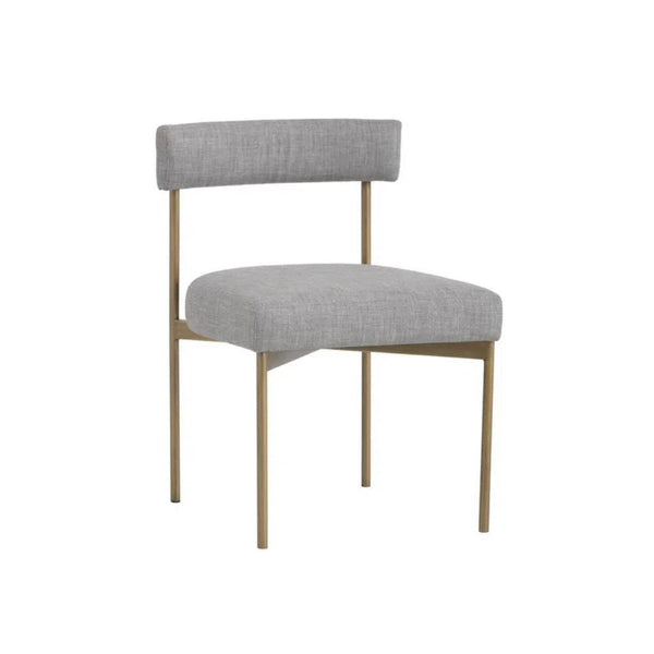 Seneca Fabric Upholstered Armless Dining Chair (Set Of 2)