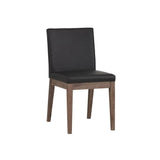 Branson Leather Upholstered Armless Dining Chair (Set Of 2)