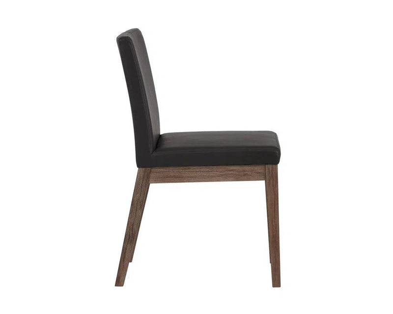 Branson Leather Upholstered Armless Dining Chair (Set Of 2)