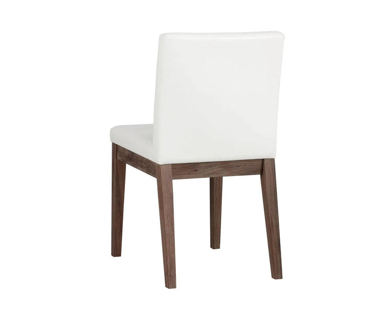 Branson Leather Upholstered Armless Dining Chair (Set Of 2)