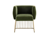 Gala Fabric Upholstered Dining Armchair