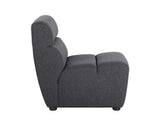 Cornell Fabric Upholstered Modular Armless Chair