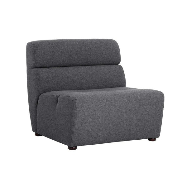 Cornell Fabric Upholstered Modular Armless Chair