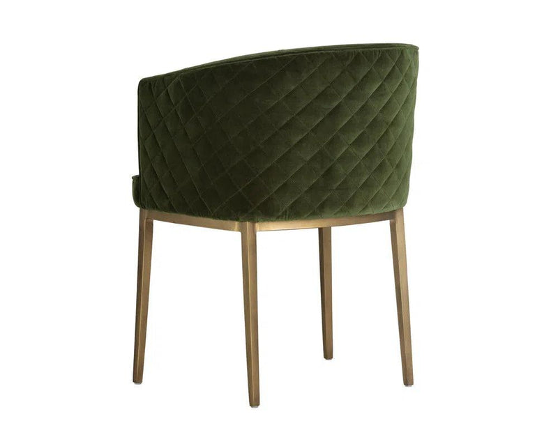 Cornella Fabric Upholstered Dining Armchair