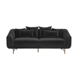 Veera Fabric Upholstered Luxurious Sofa