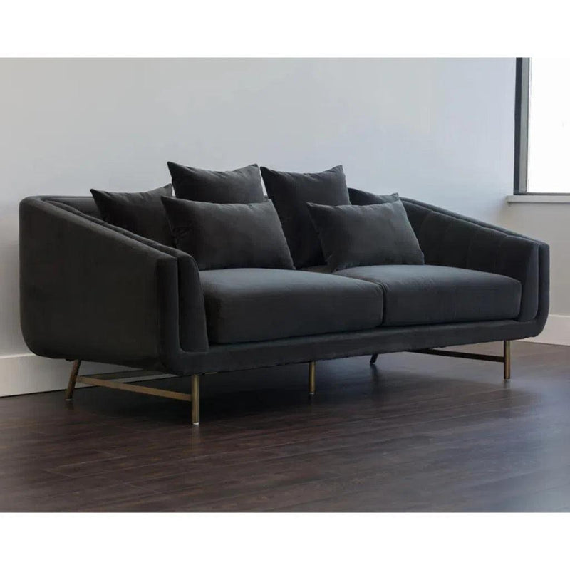 Veera Fabric Upholstered Luxurious Sofa