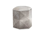 Ashanti Cowhide Upholstered Small Storage Ottoman