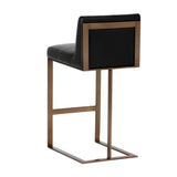 Dean Leather Upholstered Barstool