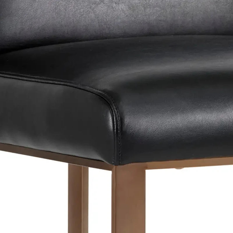 Dean Leather Upholstered Barstool