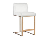 Dean Leather Upholstered Counter Stool