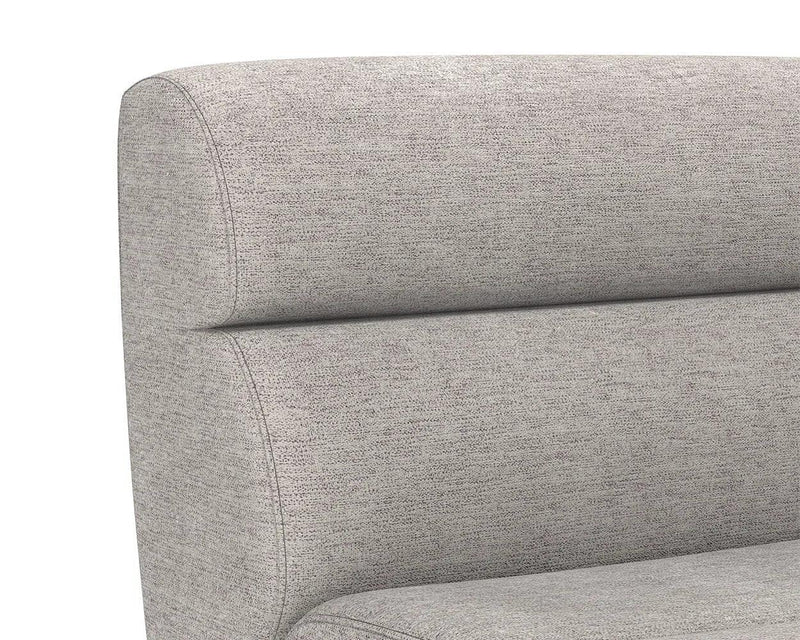 Cornell Fabric Upholstered Modular Armless Chair