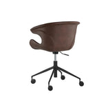 Kash Leather Upholstered Office Chair