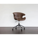 Kash Leather Upholstered Office Chair