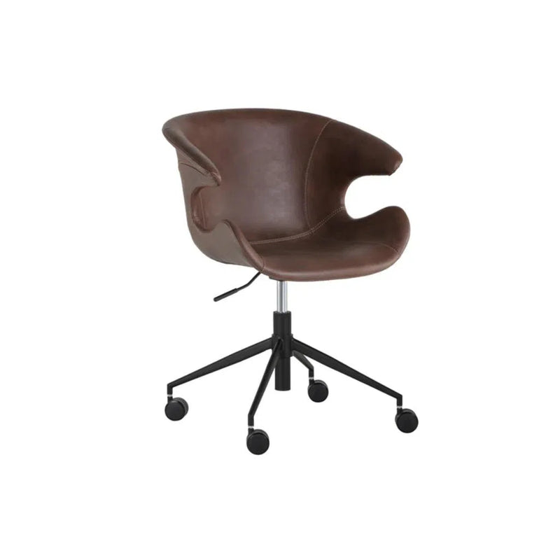 Kash Leather Upholstered Office Chair