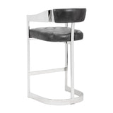 Beaumont Leather Upholstered Barstool