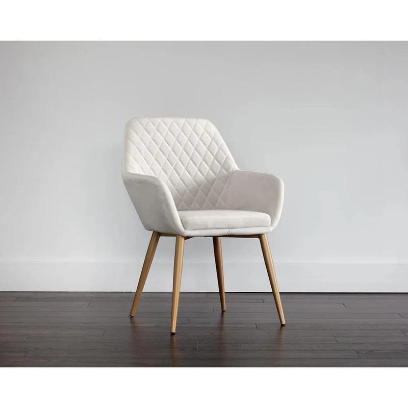 Jayna Fabric Upholstered Dining Armchair