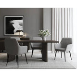 Jayna Fabric Upholstered Dining Armchair