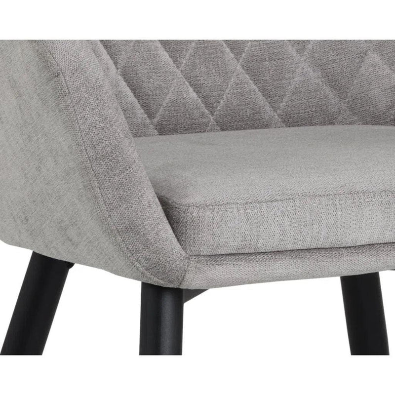 Jayna Fabric Upholstered Dining Armchair