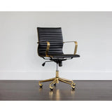 Jessica Leather Upholstered Office Chair