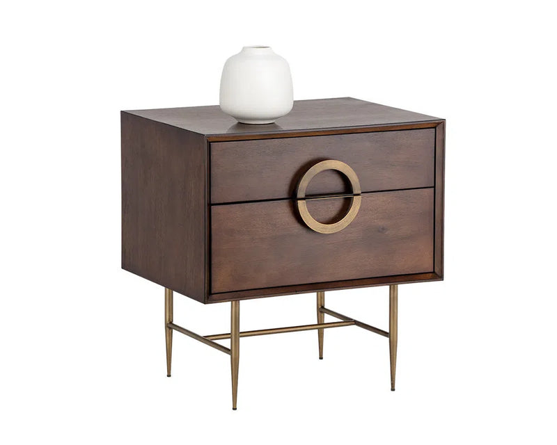 Emery Wooden Handcrafted Nightstand