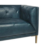 Westin Leather Upholstered Classic Sofa