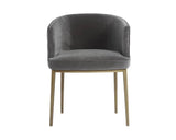 Cornella Fabric Upholstered Dining Armchair