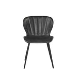 Arabella Leather Upholstered Armless Dining Chair