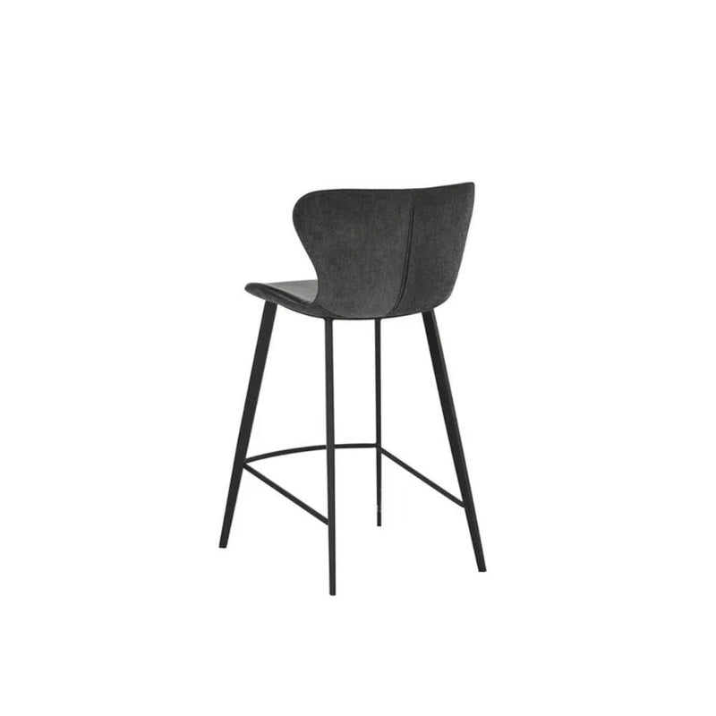 Arabella Leather Upholstered Counter Stool