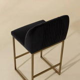 Nevin Fabric Upholstered Counter Stool