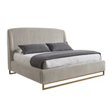 Nevin Fabric Upholstered Modern Platform Bed