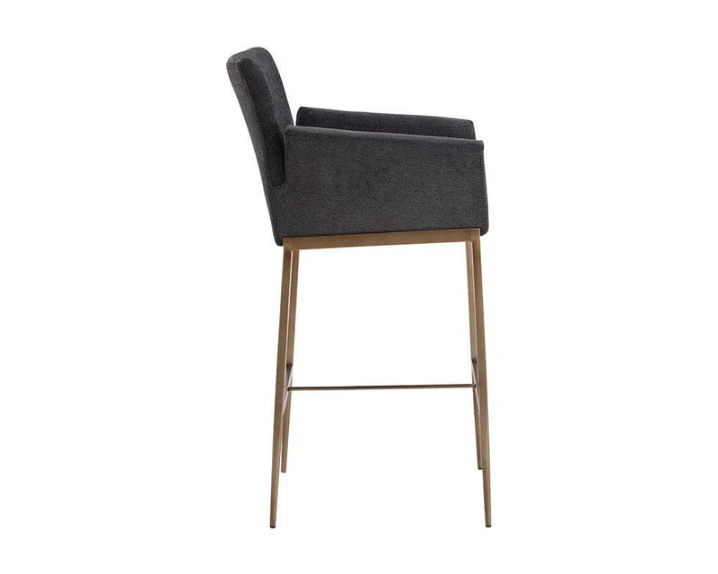 Gesa Fabric Upholstered Barstool