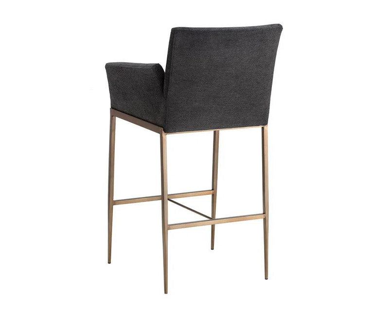 Gesa Fabric Upholstered Barstool