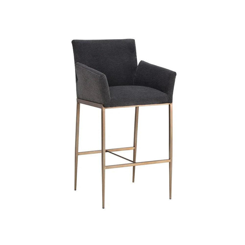 Gesa Fabric Upholstered Barstool