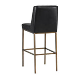 Leighland Leather Upholstered Barstool