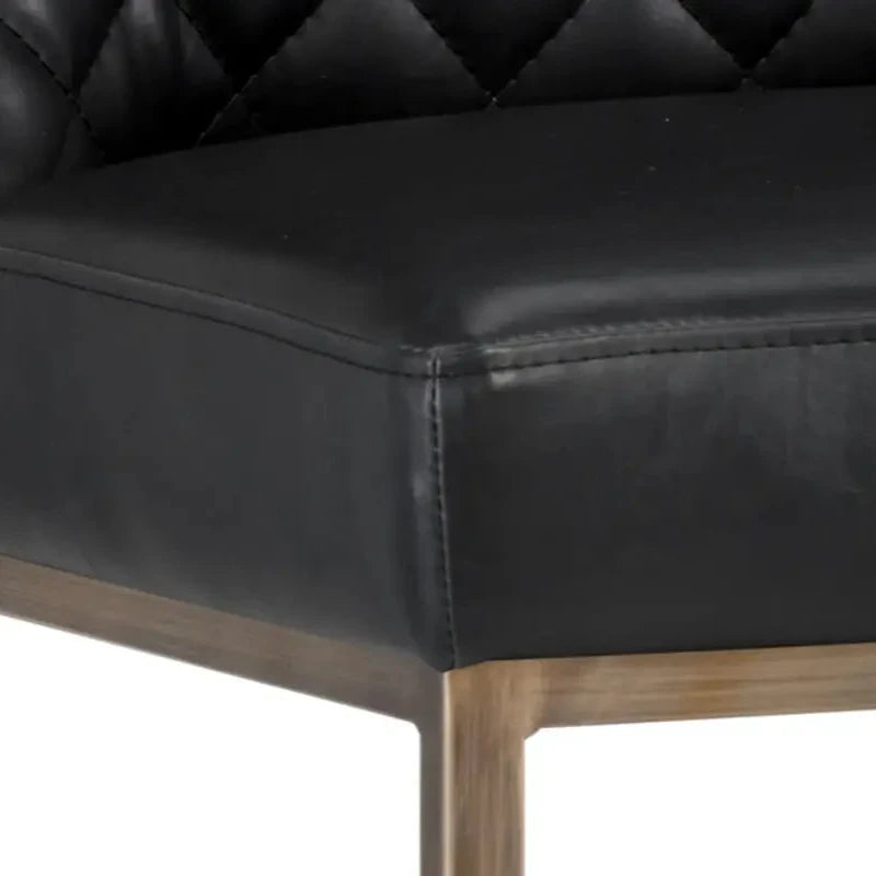 Leighland Leather Upholstered Barstool