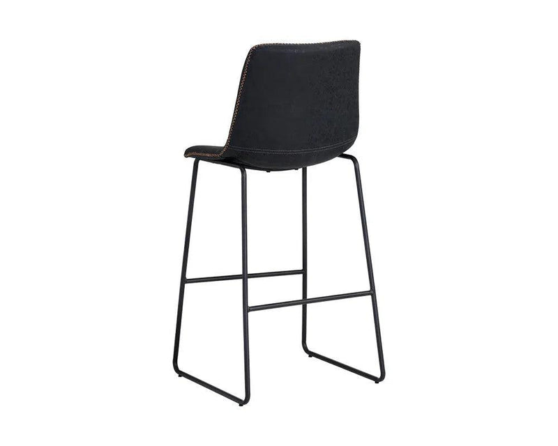 Cal Leather Upholstered Barstool (Set Of 2)