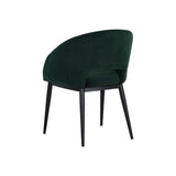 Thatcher Leather Upholstered Armless Dining Armchair