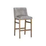 Halden Leather Upholstered Urban Designed Barstool