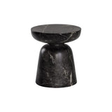 Lucida Concrete Outdoor Round End Table