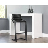 Webber Leather Upholstered Barstool