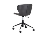 Arabella Leather Upholstered Armless Office Chair