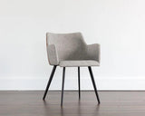 Griffin Leather Upholstered Modern Dining Armchair