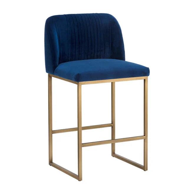 Nevin Fabric Upholstered Counter Stool