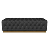 Babette Fabric Upholstered Backless Bench