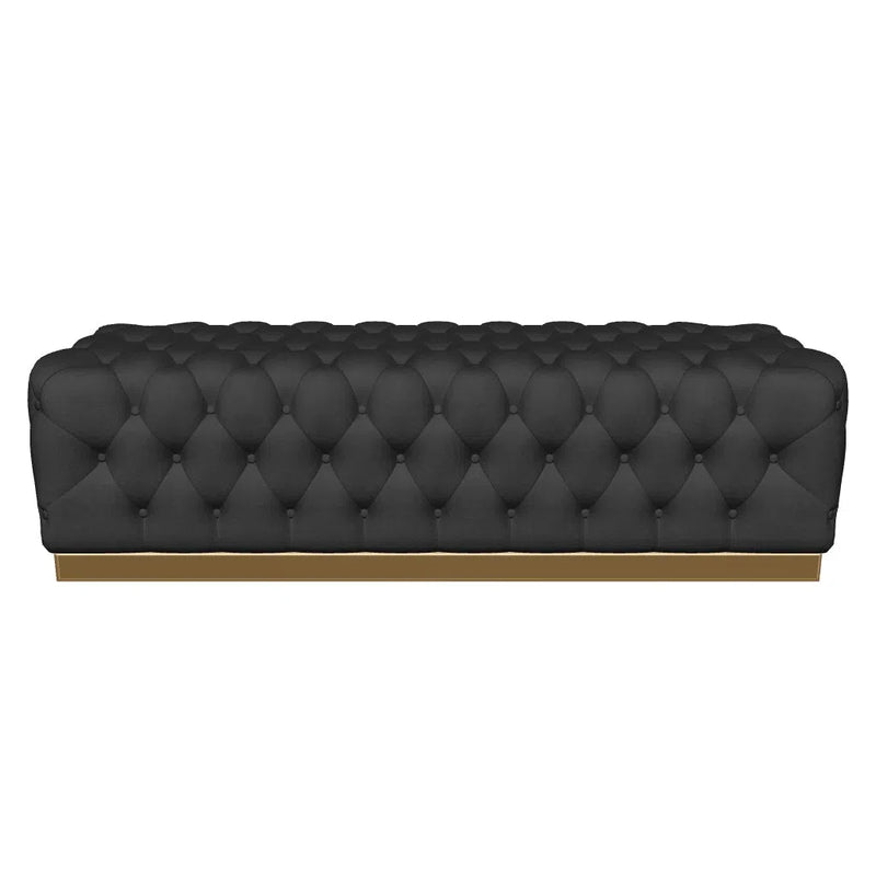 Babette Fabric Upholstered Backless Bench