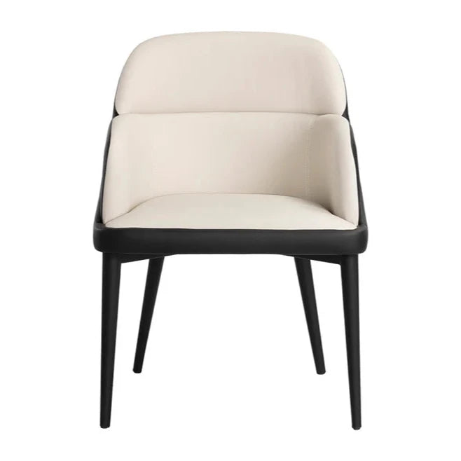 Hagan Leather Upholstered Dining Armchair