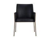 Bernadette Leather Upholstered Dining Armchair