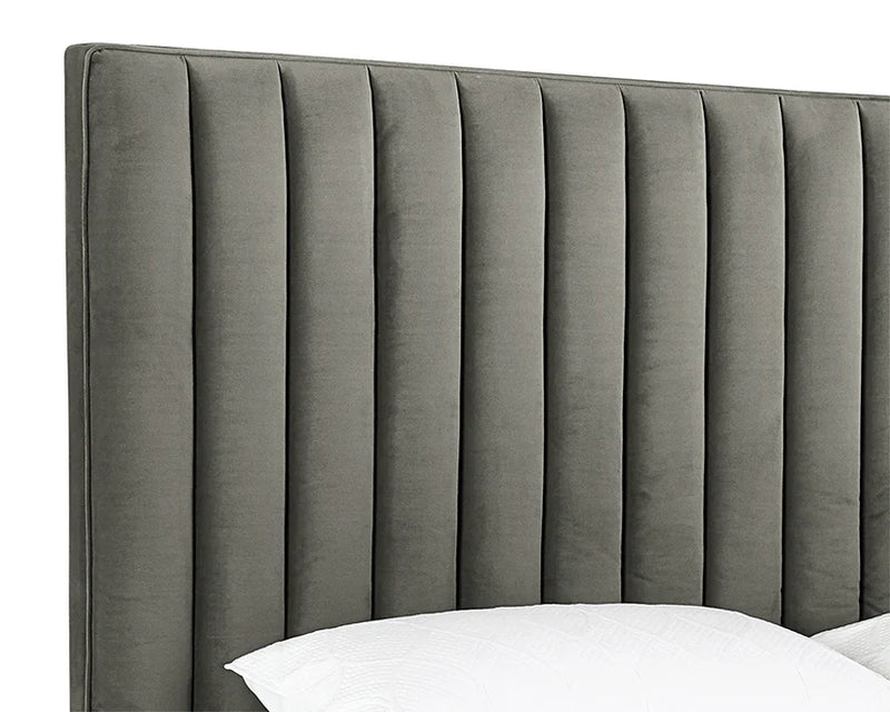 Yosi Fabric Upholstered Bed